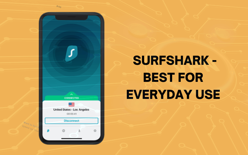  Surfshark - Best for Everyday Use