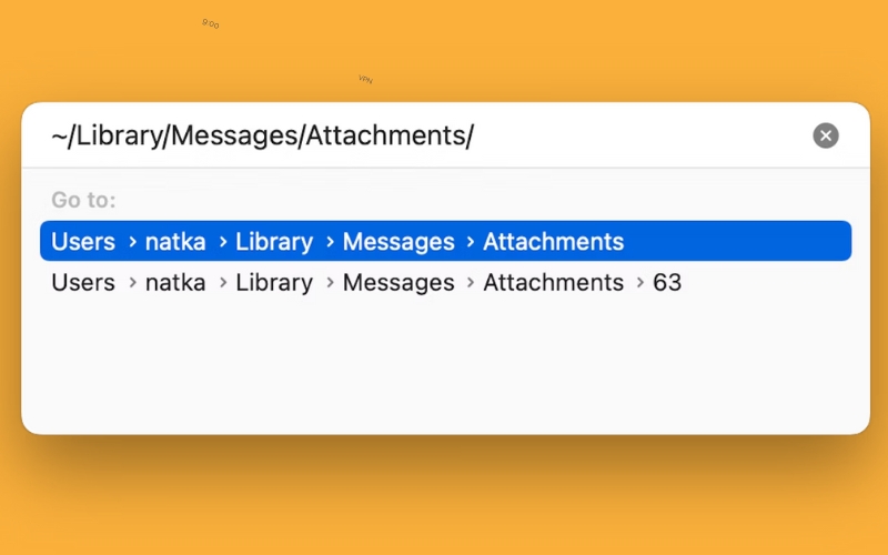Delete attachments from messages