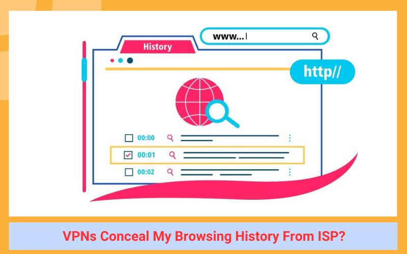 VPNs Conceal My Browsing History From ISP?