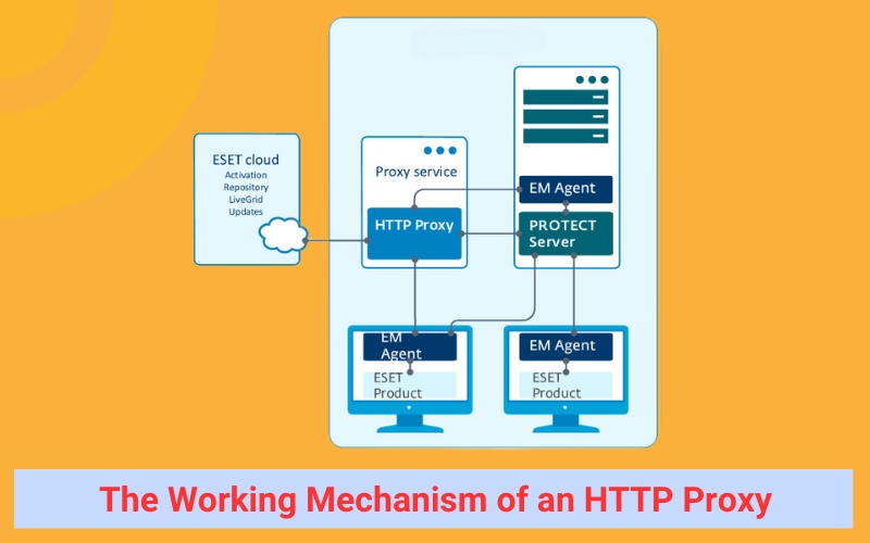 The Working Mechanism of an HTTP Proxy