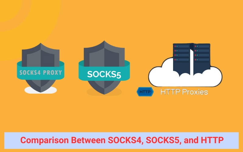 Comparison Between SOCKS4, SOCKS5, and HTTP